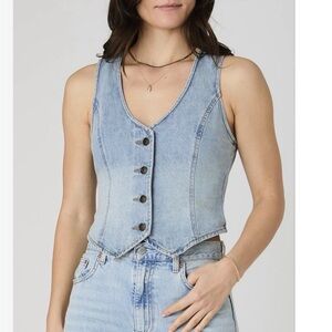 French Connection Denim Vest